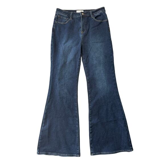 Risen Denim - RISEN Jeans Woman's Jeans/Pants ,15/32, Blue Denim, Flare; TALL/LONG, Stretchy